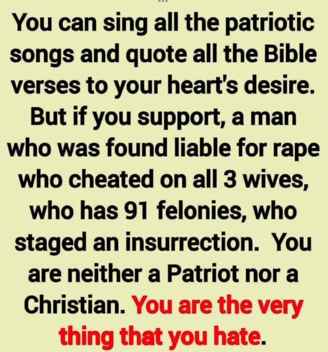 Alexarenee1's tweet image. Yeah ok.. God put a child rapist in charge of saving America. That’s only if Satan is your God. You people are sick in the head.