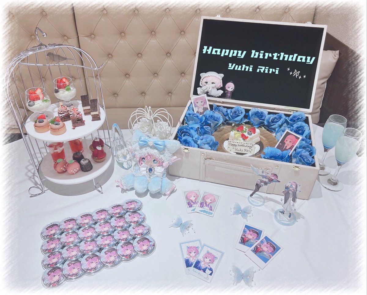 ｡ﾟﾟ･｡･ﾟﾟ｡
ﾟ。      𝐇𝐚𝐩𝐩𝐲 𝐁𝐢𝐫𝐭𝐡𝐝𝐚𝐲 𝐑𝐢𝐫𝐢 ✧︎ 𝟐𝟎𝟐𝟔.𝟎𝟏.𝟐𝟏
　ﾟ･｡･ﾟ

いつもたくさんの幸せをありがとう🩵𐙚
あなたが生きる未来が、
ずっと素敵なものでありますようにཐིཋྀ*˖°

ᐩᕀ🦋 #夕陽リリ生誕予定祭2026 #未来人みて 🦋ᕀᐩ