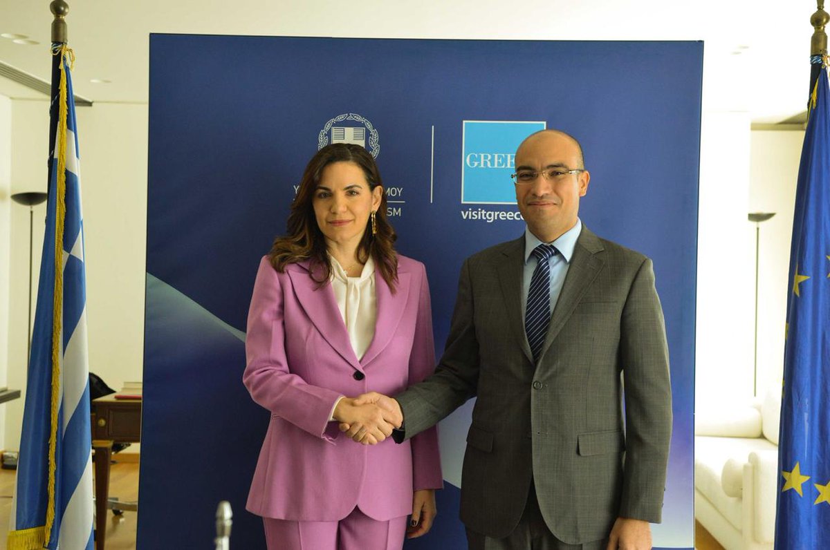 Algeria_MFA's tweet image. ترأس اليوم السيد كاتب الدولة لدى وزير الشؤون الخارجية المكلف بالجالية الوطنية بالخارج، السيد  @SECCNE_Chaib مناصفة مع نائب وزير الشؤون الخارجية المكلف بالدبلوماسية الاقتصادية والترويج ، السيد هاري ثيوهاريس، أشغال #الدورة_3 للجنة المشتركة الجزائرية-اليونانية، المنعقدة بأثينا.
🇩🇿🇬🇷