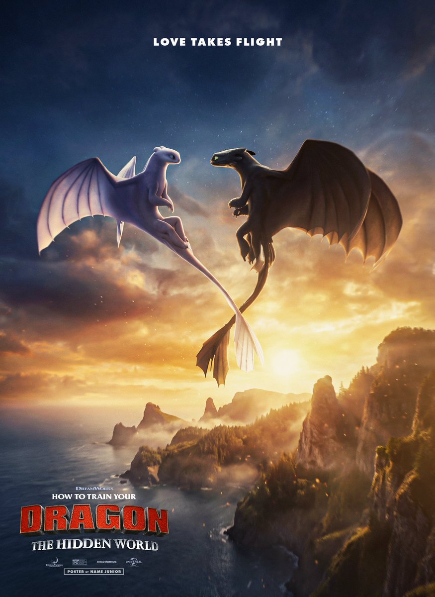 ItsNameJr's tweet image. J’ai réalisé cette nouvelle affiche pour le film Dragon