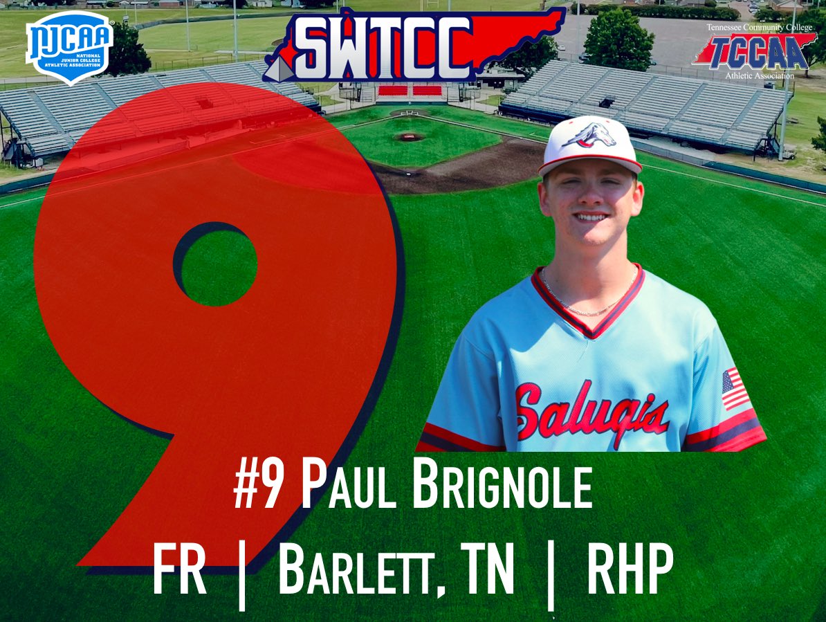 SWTenn_BSB's tweet photo. 9️⃣ days until the season opener!

Today’s player profile:

#9 | Paul Brignole | RHP
FR | Bartlett, TN

#SaluqiPride https://t.co/PWYuzxSeGM