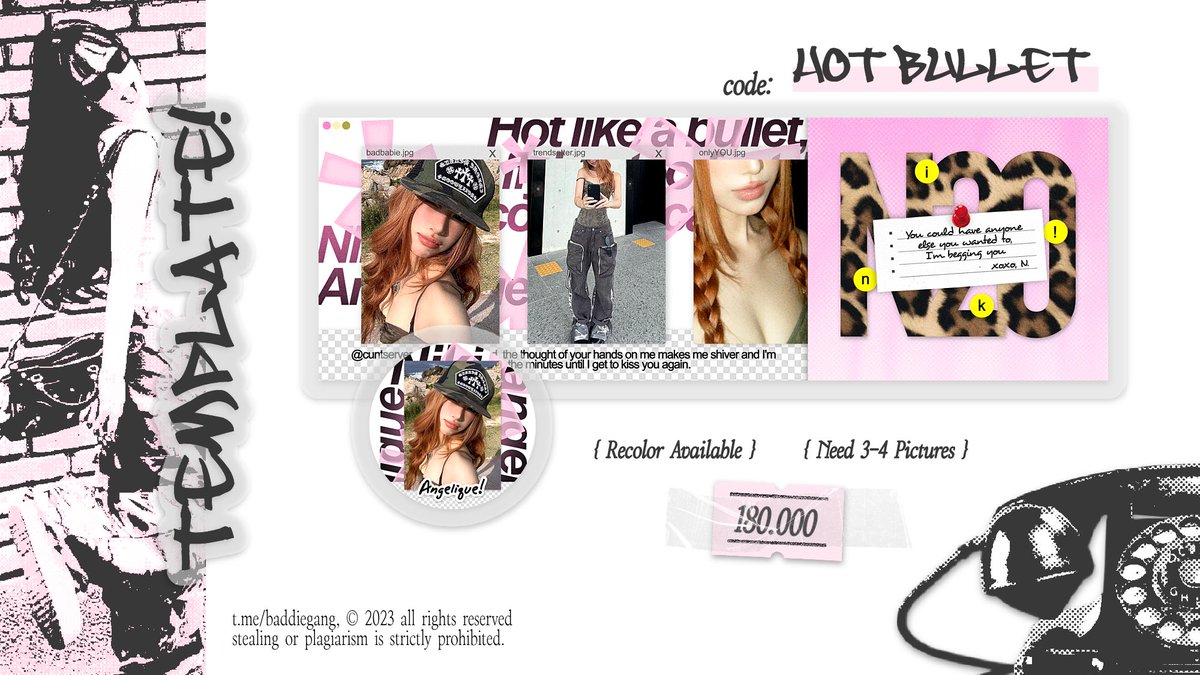 Help repost, thank you! 🩷

Hi, bratz! Niki ada 1 template layout IPV yang siap dijemput sekarang juga melalui DM, harga tertera pada gambar ya!

Untuk informasi yang lebih lengkap, Niki sertakan pada thread dibawah ini! 🩷

< #zonauang >
