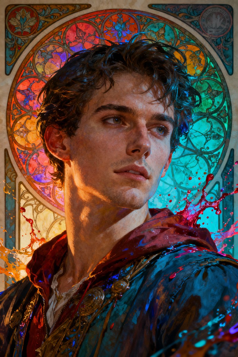 msalquia's tweet photo. Stained Glass Enigma: Portrait of Power

I don't just stand in the light; I command it. I know where I'm going. ⚡👁️

#AIart #AIイラスト  #DigitalArt https://t.co/LDIHtiHp2n