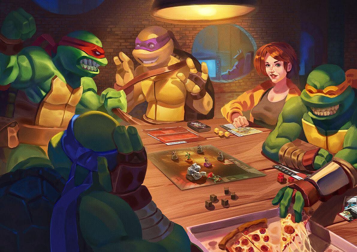 NinjaTurtleLair's tweet image. Game night 👾