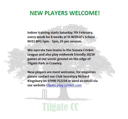 Tilgate CC tweet media