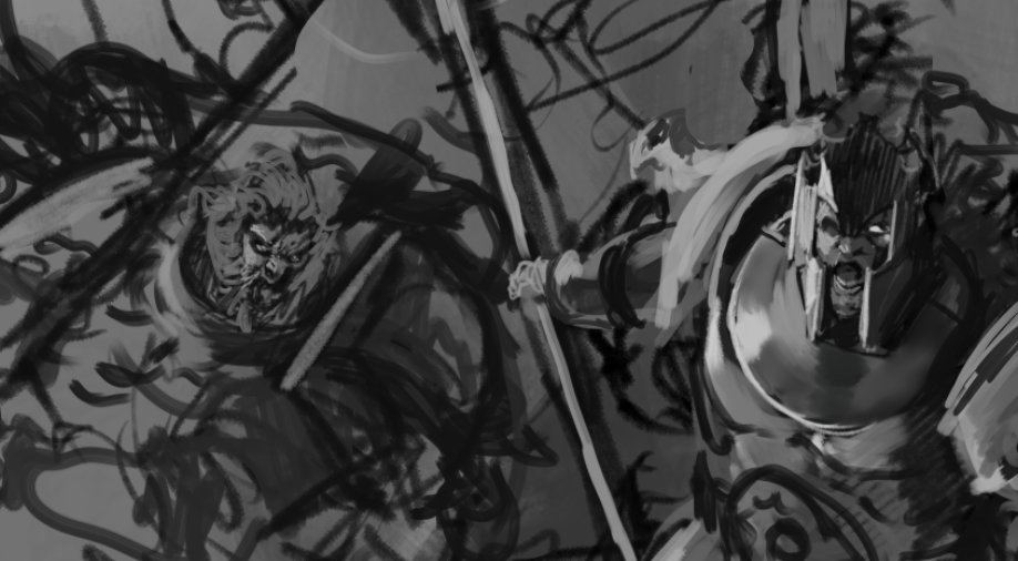 elvenvity's tweet image. Get yourself someone who looks at u just like Leman looks at Magnus 😍
#WarhammerCommunity #Magnus #Leman