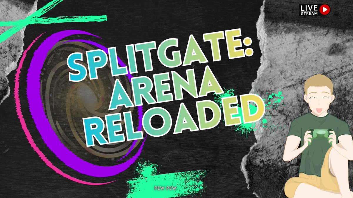 NerdyExistence's tweet photo. Live on the other platforms. Playing some @Splitgate until 1 pm CST. 🔗 in Bio! #purplesite #gaming #splitgate https://t.co/s52vMj9Fe1
