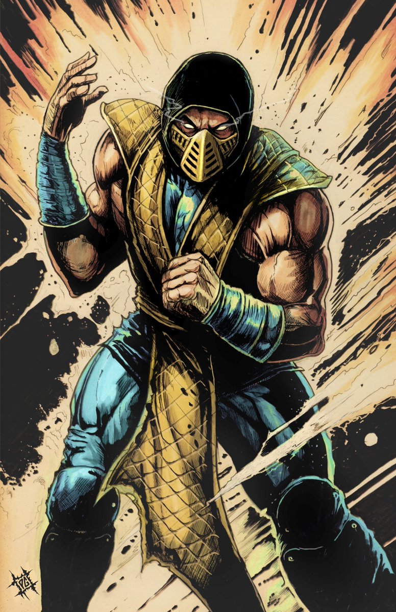 PeterGilmoreArt's tweet image. Once again... BIG thanks to @EthanVanSciver for hosting #ComicsgateKings last night, where Grok chose #MortalKombat2 characters for us to draw.

...and CONGRATS to the LEGEND @BillyTucci on the well deserved WIN!

I kinda bit off more than I could chew with what I was trying to…