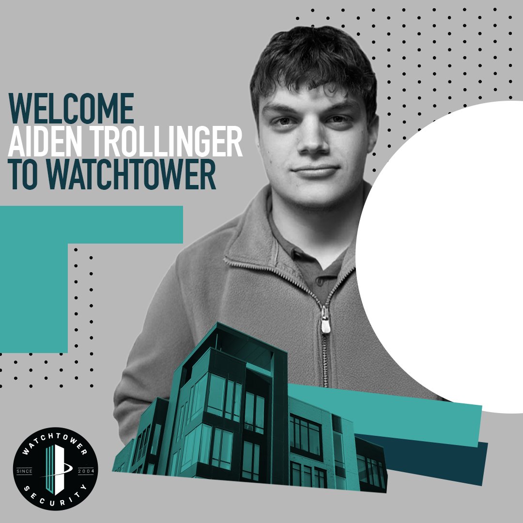 WTSecurity's tweet photo. Welcome to Watchtower Security, Corey Khun and Aiden Trollinger. Corey joins us as Director of Client Retention, and Aiden joins our Hardware Configuration and Inventory team. Glad to have both of them on board!
#multifamily #forevermultifamily #WatchtowerDifference https://t.co/ZR4mUJ8fiF