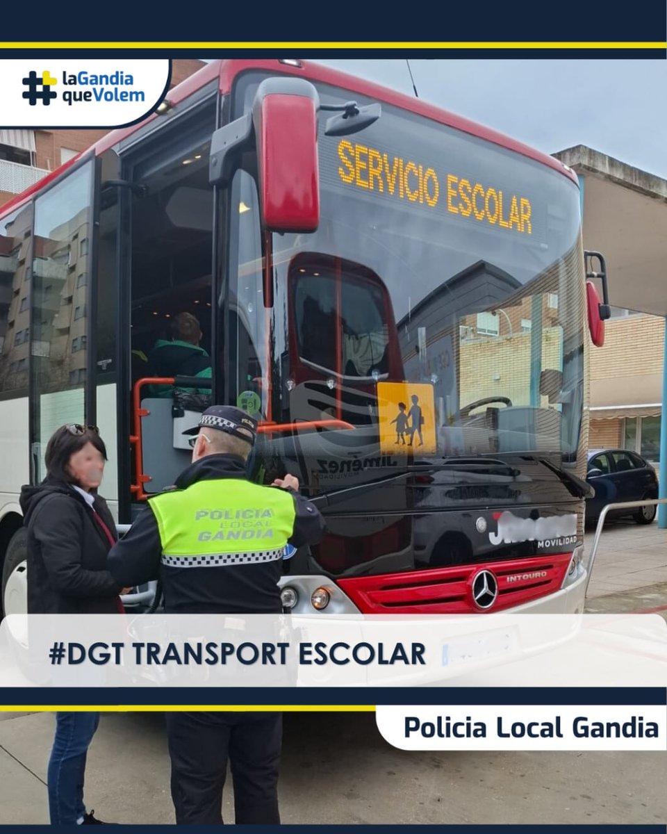 Sumem esforços per la seguretat dels escolars. 🤝👧👦

Aquesta setmana, #PLG ens sumem a la Campanya Especial de Vigilància i Control de Transport Escolar de la <a href="/DGTes/">Dir. Gral. Tráfico</a>.

Durant aquests dies intensificarem les inspeccions als vehicles que transporten els nostres fills i filles a