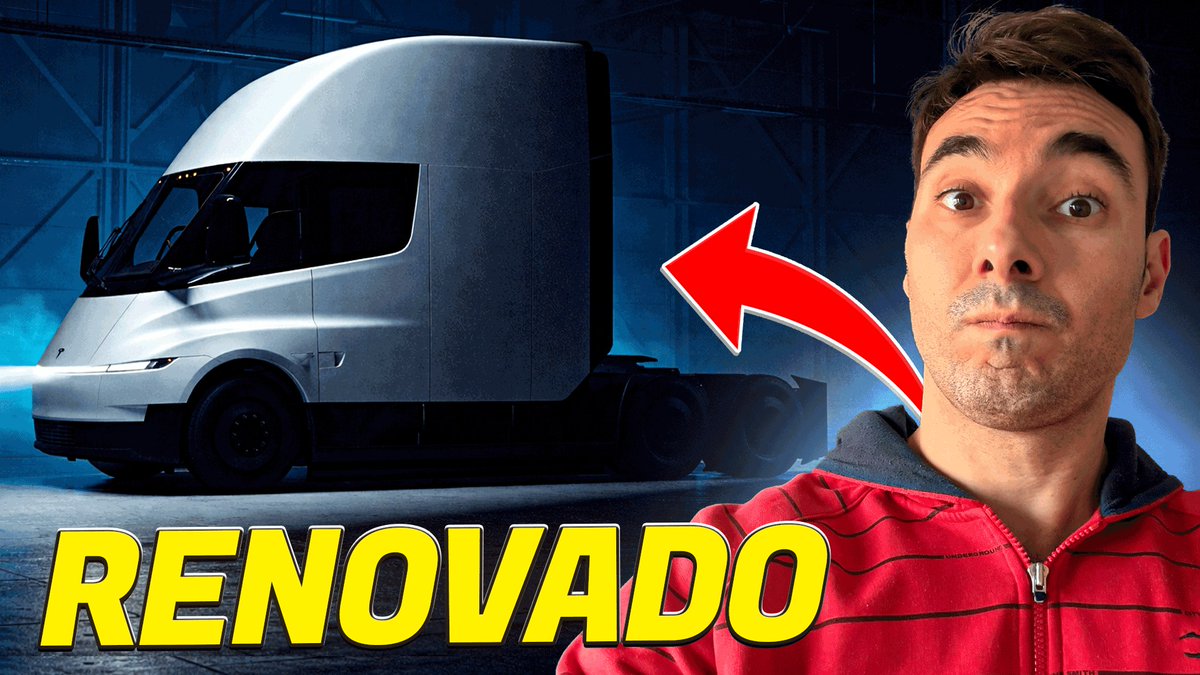 🔴 2026 es el año del Tesla Semi: producción real, hasta 800 km de autonomía, megacarga a 1,2 MW y FSD

¿Revolución del transporte pesado?

En este nuevo vídeo desgranamos todos estos puntos

👉 youtu.be/YumCUHzSMVU