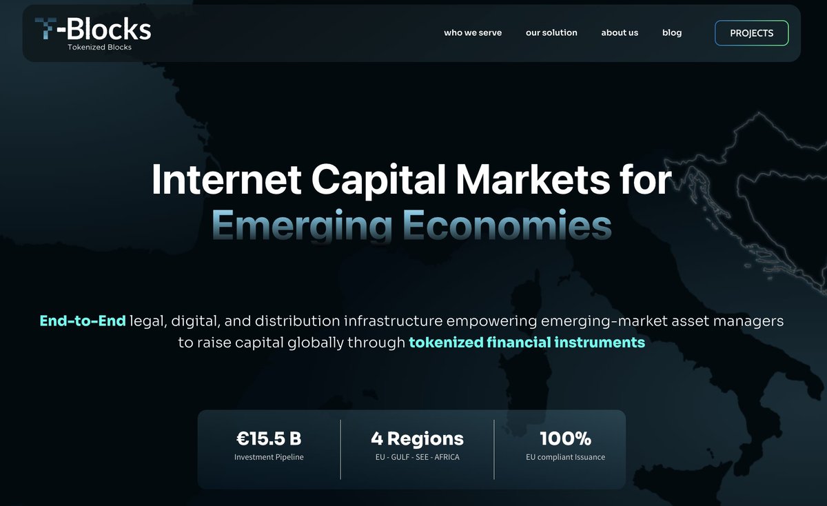 <a href="/coinbase/">Coinbase 🛡️</a> CEO tweets that it’s time to expand the focus of global wealth creation, moving from the unbanked to the unbrokered.

Meanwhile, <a href="/tblocks_io/">T-Blocks</a>:
ICM for Emerging Economies is the next obvious value-creation layer. 

Connecting emerging-market assets with Western capital