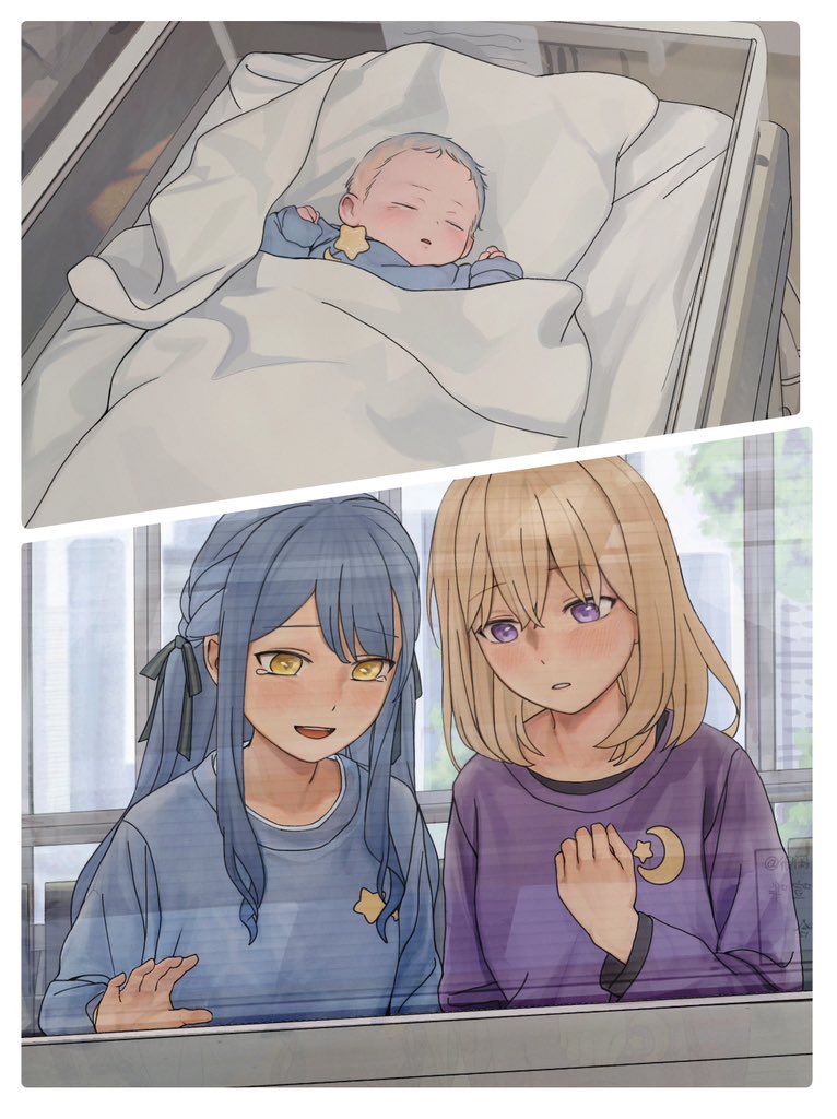 Aficksuna's tweet image. #Avemujica 新年迎来小宝宝❤️