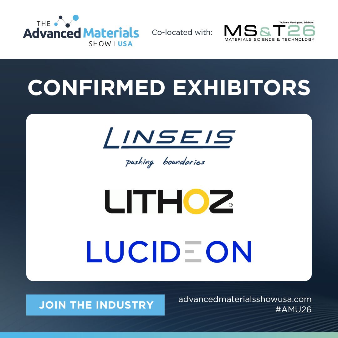 The Advanced Materials Show USA tweet media