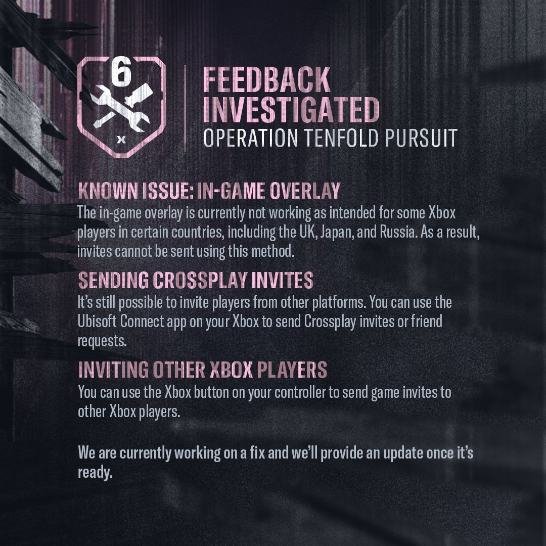 Rainbow Six Siege tweet media