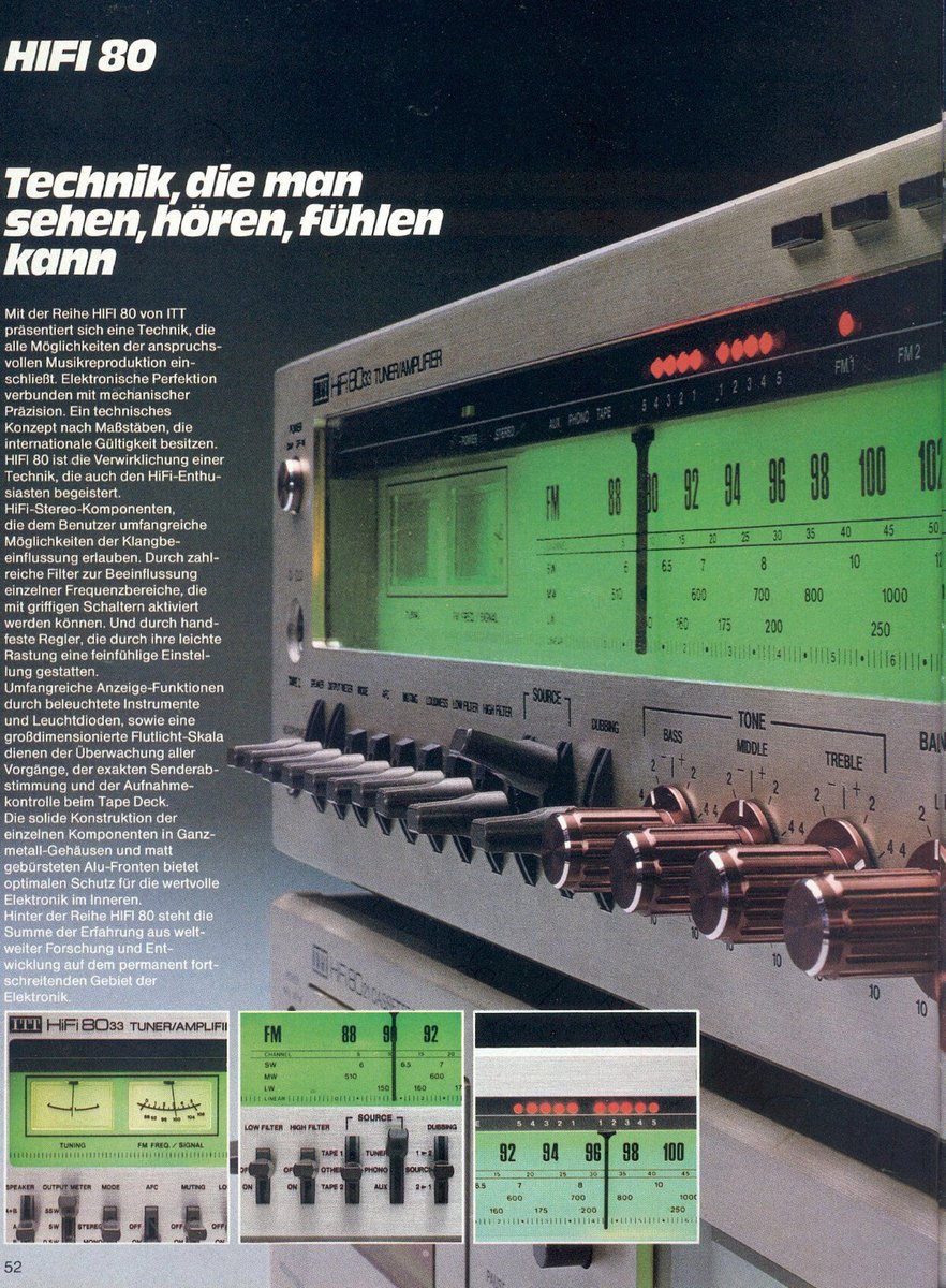 VintageMags's tweet image. I T T Gesamtprogramm 1978.

#audiovisual #vintage