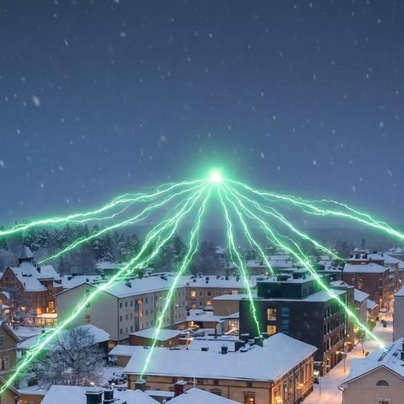 Coinvo's tweet photo. INSANE: 🇫🇮Finland is now transmitting wireless electricity! https://t.co/fgqHraBakR