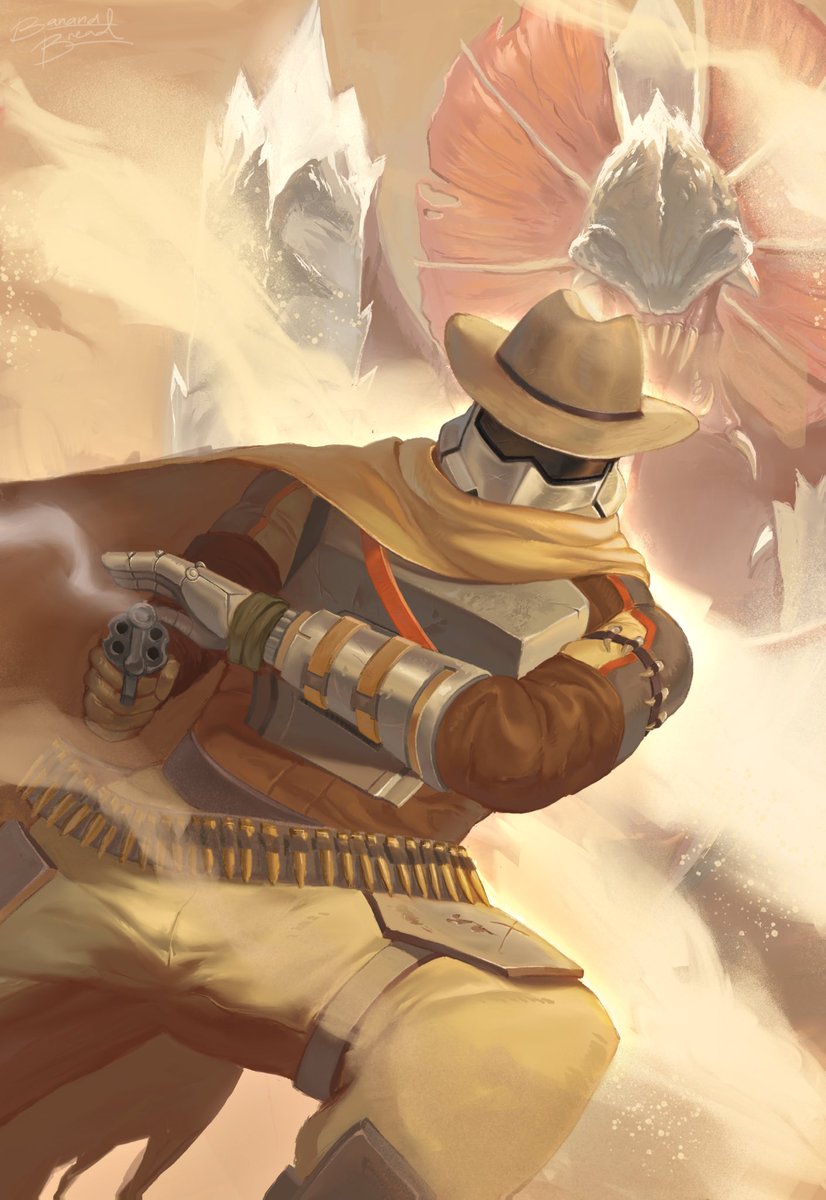 bananabread3435's tweet image. Lone Helldiver

Finished a drawing of my brothers diver outfit. 

#digitalart #HelldiversArt #Helldivers2  #fanart