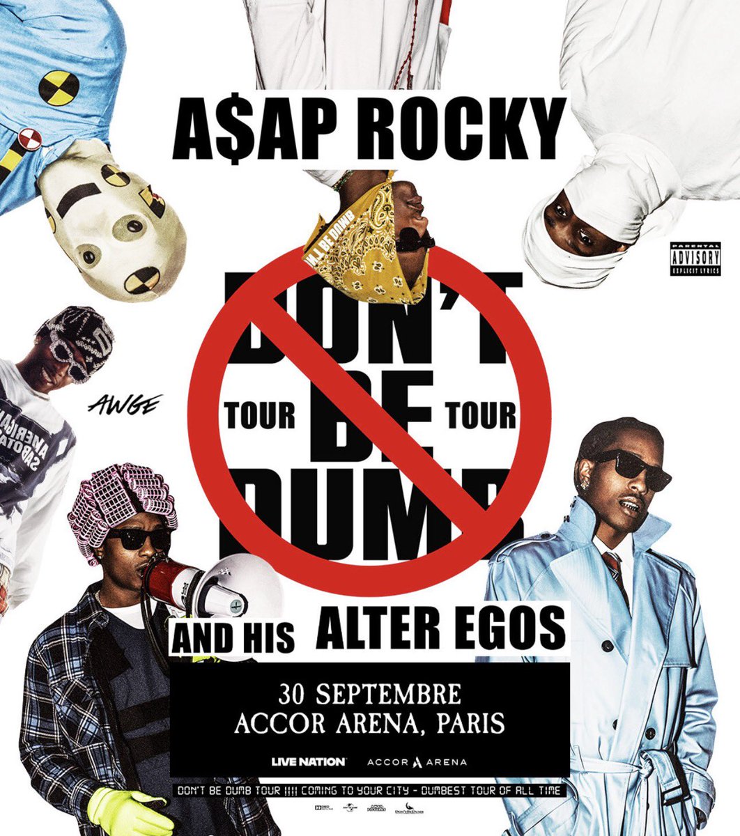 Kulturlesite_'s tweet image. 🚨 A$AP ROCKY annonce une DATE de CONCERT à l’ACCOR ARENA (BERCY) !! 

🗓️ 30 SEPTEMBRE
