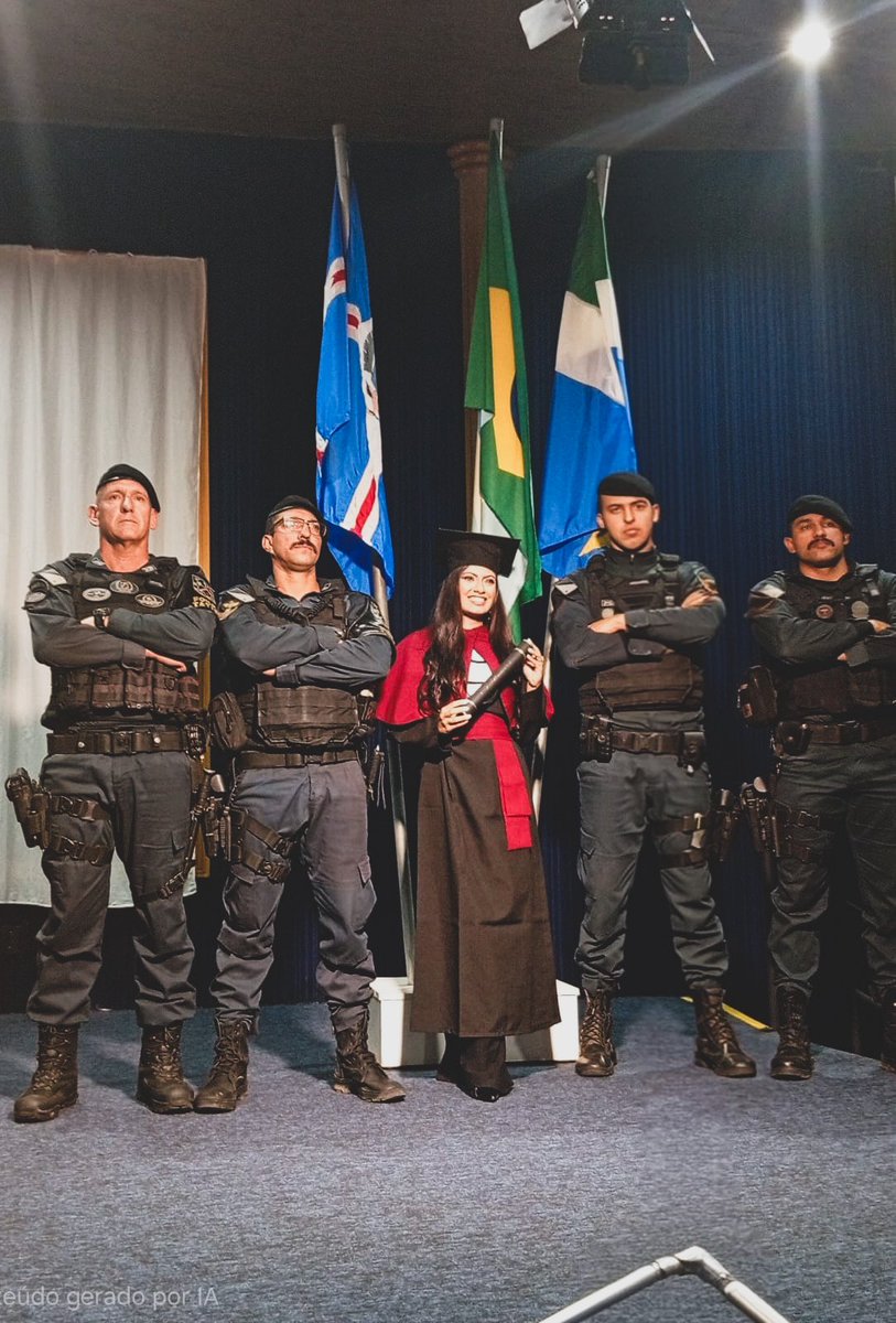 meu pai era policial e faleceu quando eu tinha 9 anos, vítima de homicídio simplesmente por exercer a profissão que amava. hoje, quase 16 anos depois, me formei em odontologia e recebi a homenagem mais linda q podia ter do batalhão! obrigada meninos 🩷