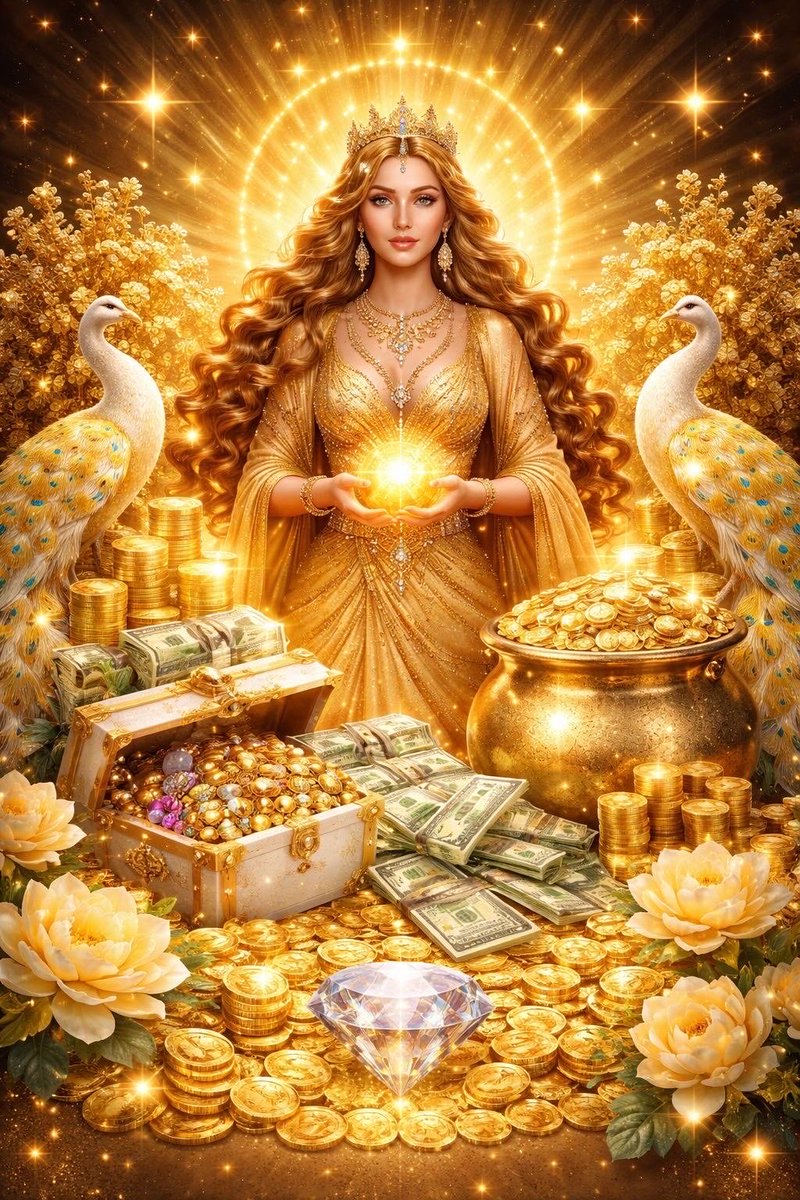 أسمح باستقبال الوفرة المال ، الذهب و مصادر دخل متعددة بتدفق ، إستمرارية و يسر 🎊

بما يتناسب مع شغفي ، طاقتي الأنثوية المتوازنة و رسالتي في الحياة 💰💵💎💶💷💴💸

 و أي شيء يمنع ذلك أرسله للنور ⚡️✨🌟💫

طاقة المنشور مستمرة و تتسع بكل من يتفاعل معه و ينشره 🌞