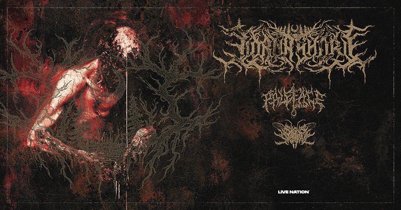 LiveNationNCSC's tweet image. JUST ANNOUNCED! 🔥 Lorna Shore is heading your way with special guests Paleface Swiss &amp;amp; Signs of the Swarm! Tickets on sale Fri 1/23 @ 9AM: ticketmaster.com/lorna-shore-ti…
 
#Raleigh, NC | @RitzRaleigh 05/11
#MyrtleBeach | @HOBMB - 05/12