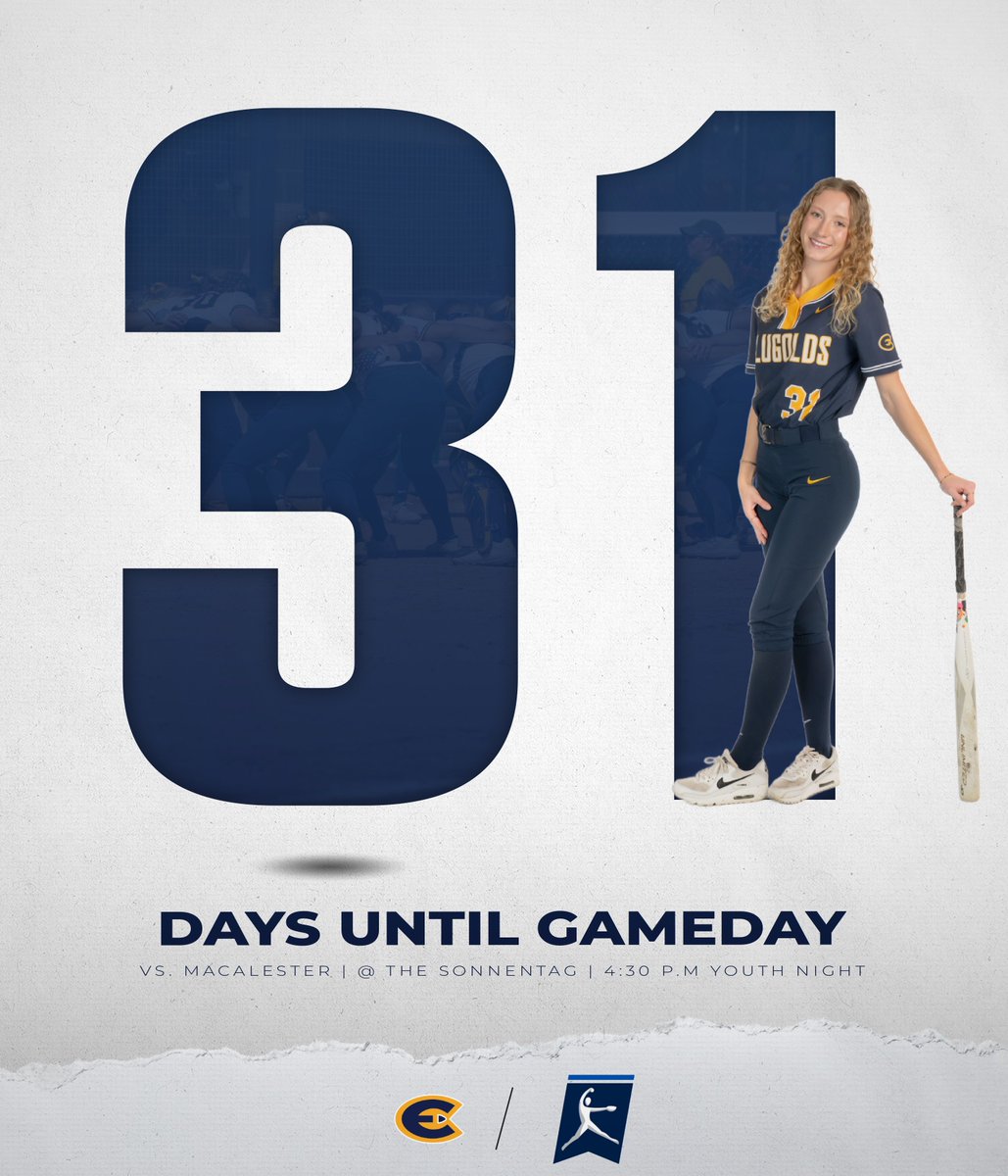 UWECSoftball's tweet photo. 1 months.....31 days......😈
#uwecsoftball #gameday #31days https://t.co/ZQTGKPrQSI