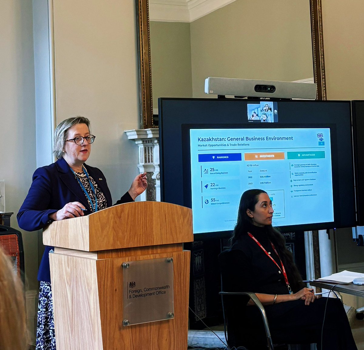 KazakhEmbassyUK's tweet image. Substantive discussion this morning on #mining and critical #minerals hosted by British Ambassador Sally Axworthy at the @FCDOGovUK . 🤝 Meaningful exchanges on shared priorities &amp;amp; a number of promising projects taking shape.