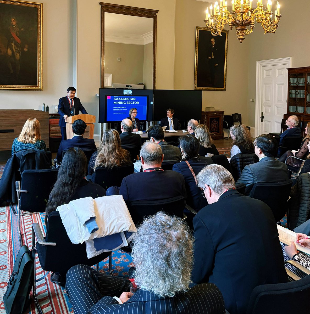 KazakhEmbassyUK's tweet image. Substantive discussion this morning on #mining and critical #minerals hosted by British Ambassador Sally Axworthy at the @FCDOGovUK . 🤝 Meaningful exchanges on shared priorities &amp;amp; a number of promising projects taking shape.