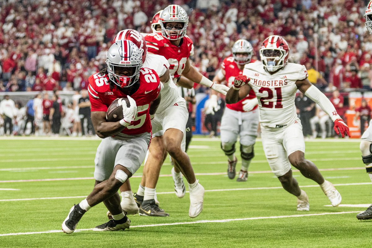 OhioStAthletics's tweet image. The rematch in Bloomington has been set. 

🗓️ October 17, 2026.