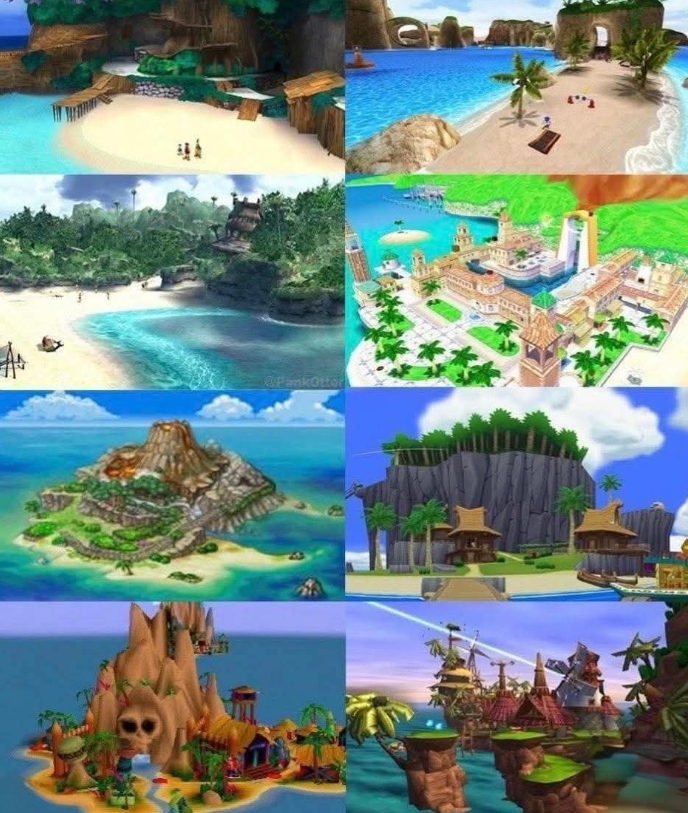 When everything was island themed in the 2000s