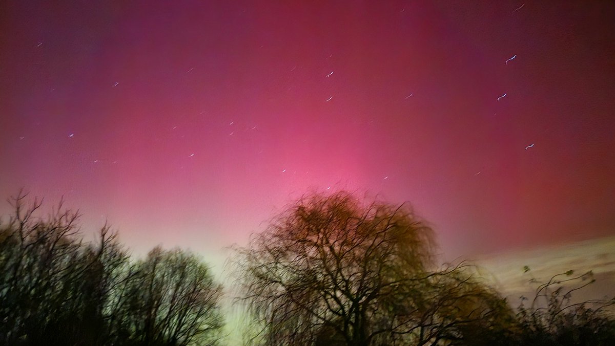 Noorderlicht nightview Belgium 19/1/2026