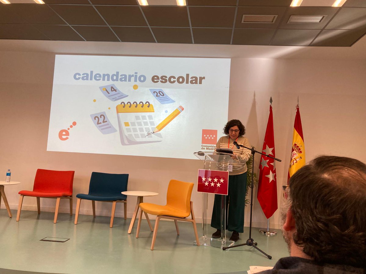 📌 Hoy nuestros compañeros de #FSIEMadrid, <a href="/ChemaMfsie/">José María Méndez</a> <a href="/OlgaFSIE/">Olga Fuentes</a> y <a href="/veronicafsie/">VERONICAFSIE</a>, han asistido a esta jornada sobre el #CalendarioEscolar, organizado por el #ConsejoEscolar de la <a href="/ComunidadMadrid/">Comunidad de Madrid</a>.

Gracias <a href="/Lwena7/">Pilar Ponce</a> por la invitación 😉 #somosFSIE
