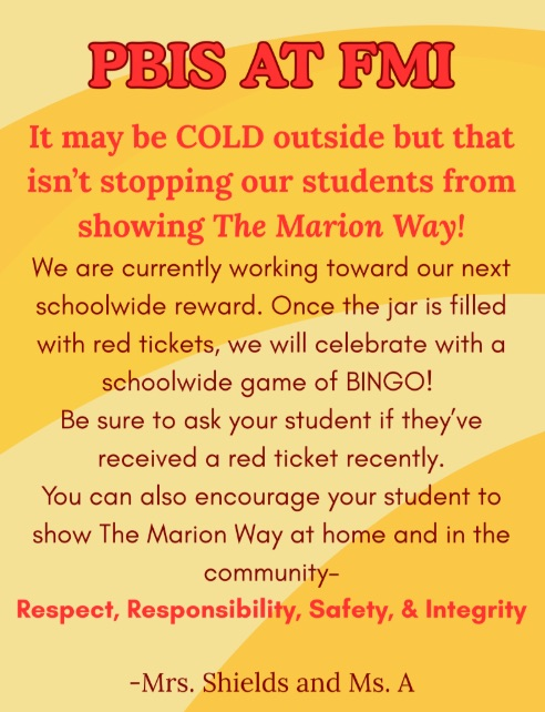 Francis Marion Intermediate tweet media