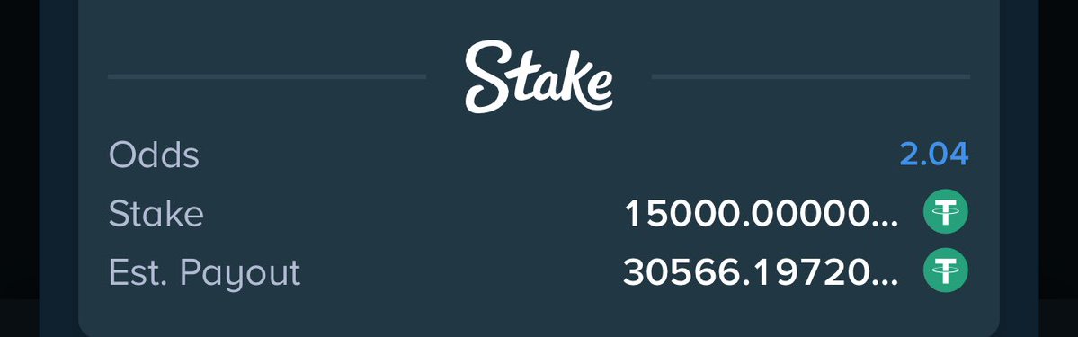 Mrbankstips's tweet image. Double up on Stake 

stake.com/sports/home?be…

Register an account via stake.com/?c=f213c5ba25&amp;amp;…

Use welcome code ‘banks’ for weekly airdrops and bonuses 

Dm t.me/RealJoyEpos for bet deposits and enquiries, 💯 reliable. ✅
 
Join t.me/MrBanksFreeCha…

Here is how to fund…