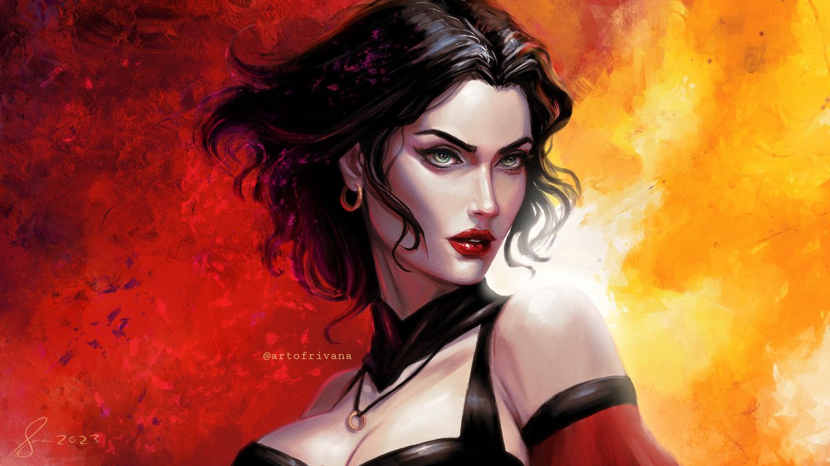 Rivana 🎨 Pin-ups, Paintings & Panels tweet media