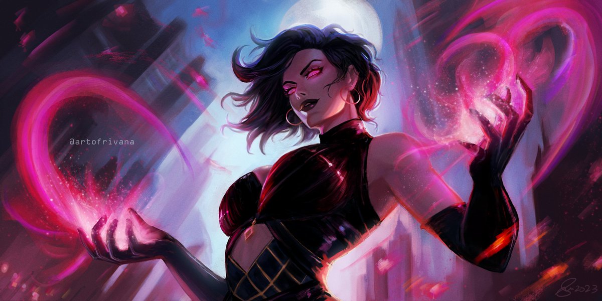 Rivana 🎨 Pin-ups, Paintings & Panels tweet media