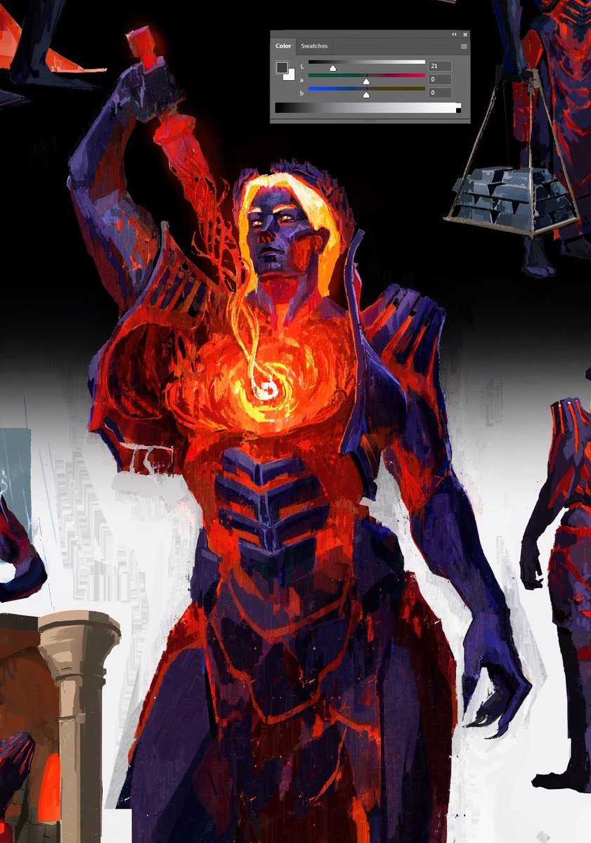 Into every masterpiece made, a piece of herself must be rendered