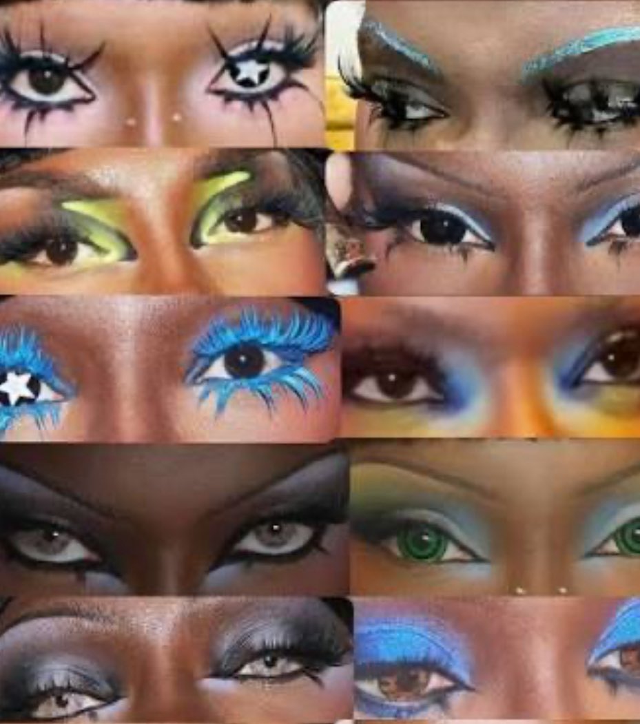 DoechiiBase's tweet image. doechii’s eye makeup is so pretty