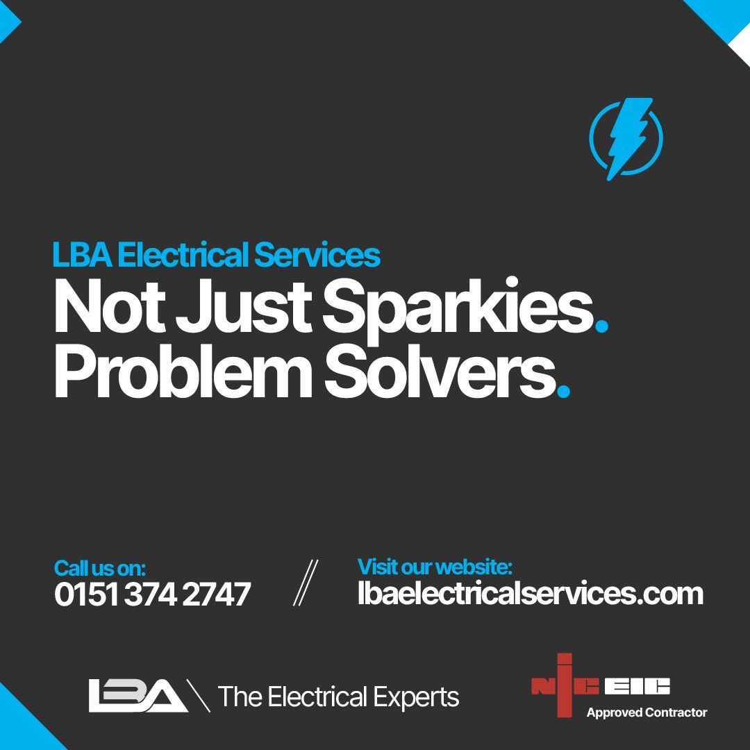 ElectricalLBA's tweet photo. Sometimes the real value we bring isn’t what we install — it’s the issues we avoid.

Wrong spec? Poor layout? Unsafe setup?

We’ve seen it all. And we know how to fix it — fast.

#SmartSolutions #ExperienceMatters #LBAElectrical https://t.co/CdUQ9whcG1