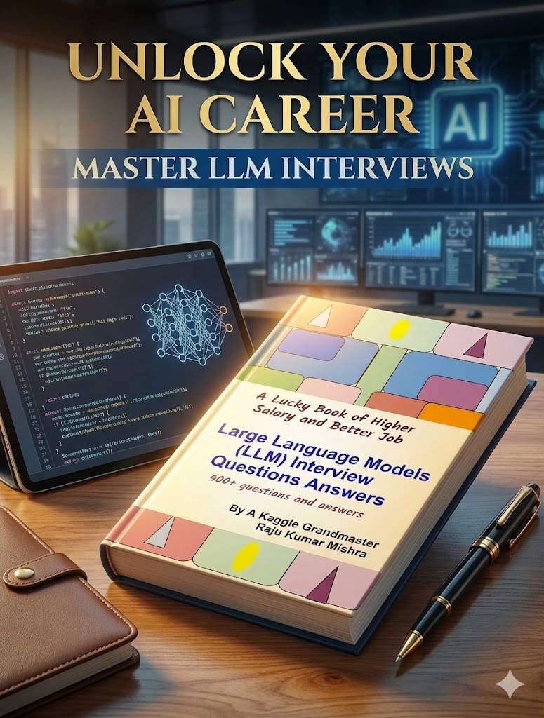 Programmingand4's tweet photo. @FoxNews You might be struggling with LLM interview. Following book will provide you smooth path to from zero to hero
#LLM #GoogleGemini #Gemini #Grok #ChatGPT  #BERT #NeuralNetwork #google #googleAI #deepseek #adobe #machinelearning #ai #rag #langchain #langraph https://t.co/H4dHLC6g1p