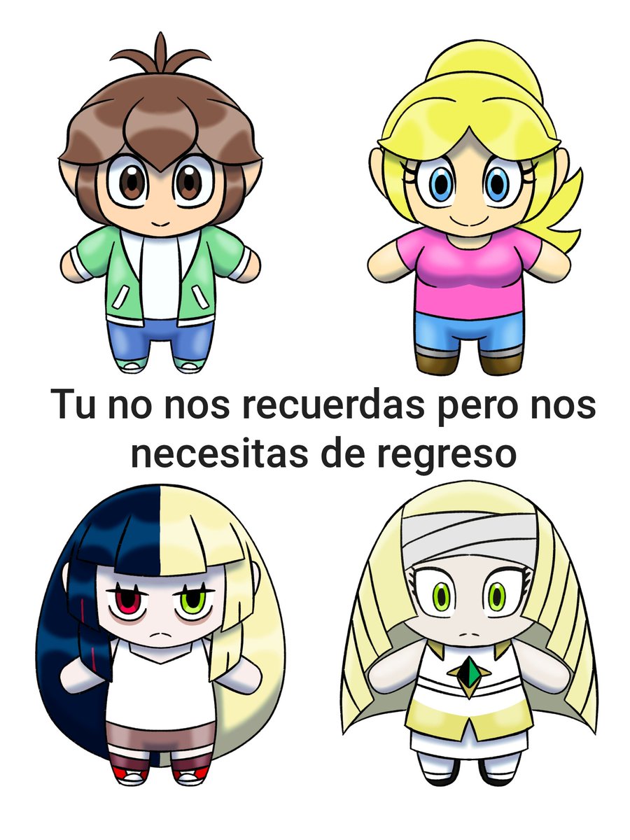 Eric y Nina volverán en Pokémon Lazos Fraternos Capitulo 1 
Lillego y Samina volverán en Lillego Capitulo 3