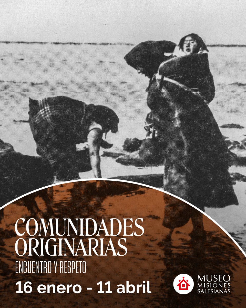 MSalesianas's tweet image. #MuseoMS | 🤝 'Comunidades originarias. Encuentro y respeto' invita a repensar la misión desde el diálogo y la escucha.
Nueva exposición temporal de nuestro Museo Misiones Salesianas, dentro de los 150 años de misiones.
🕰️ M–S 10–14 h | Vie 16–20 h
👉 f.mtr.cool/smeszjzztq