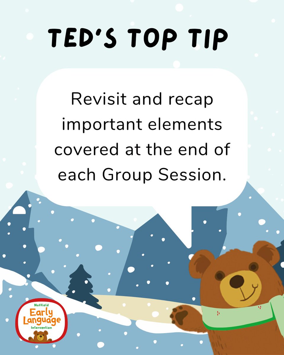 NELI - Nuffield Early Language Intervention tweet media