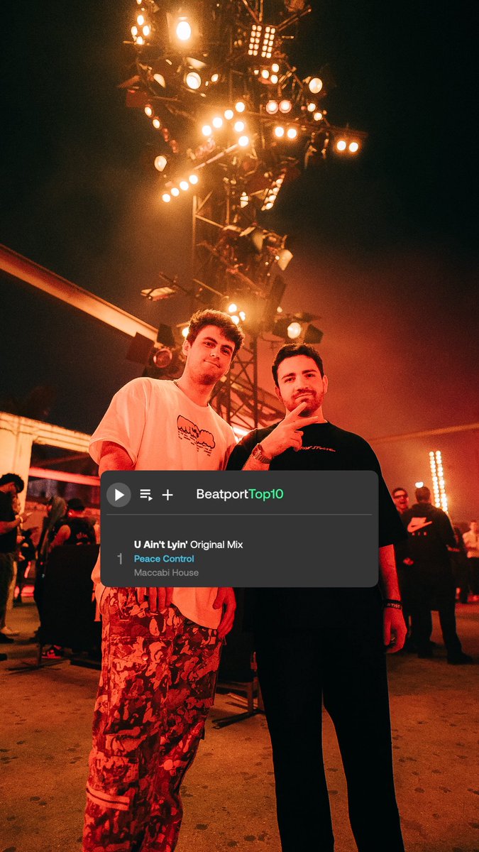 We did it guys… ‘U Ain’t Lyin’ has just reached #1 on the Beatport indie dance charts 

Our first beatport #1 

Thank you ❤️‍🔥