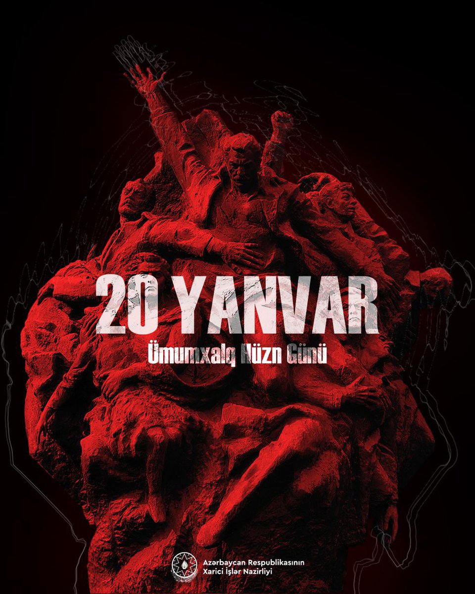 AzEmbGermany's tweet image. Am Schwarzen Januar erinnern wir uns an die tragischen Ereignisse vom 20. Januar 1990, als sowjetische Truppen gewaltsam in Baku und anderen Teilen Aserbaidschans eingriffen. Der Militäreinsatz richtete sich gegen die Zivilbevölkerung und forderte zahlreiche Tote und Verletzte.…