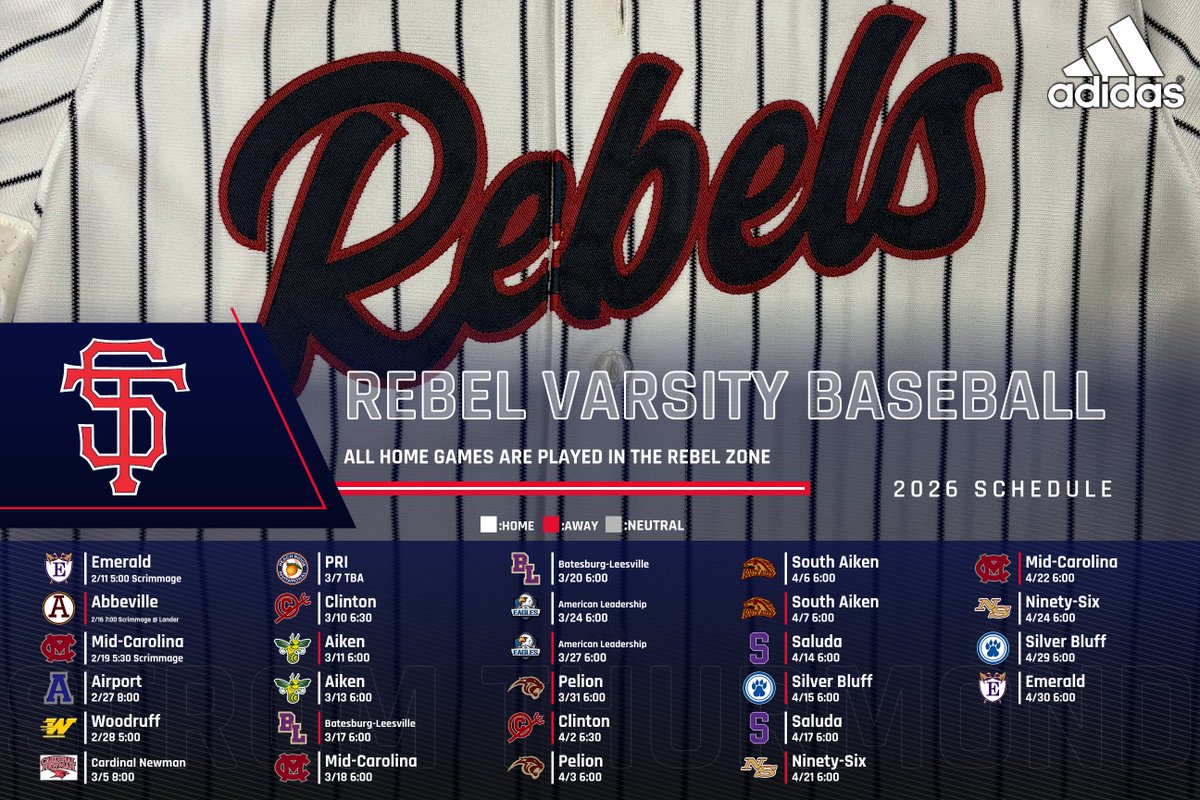 Strom Thurmond Rebels Baseball tweet media