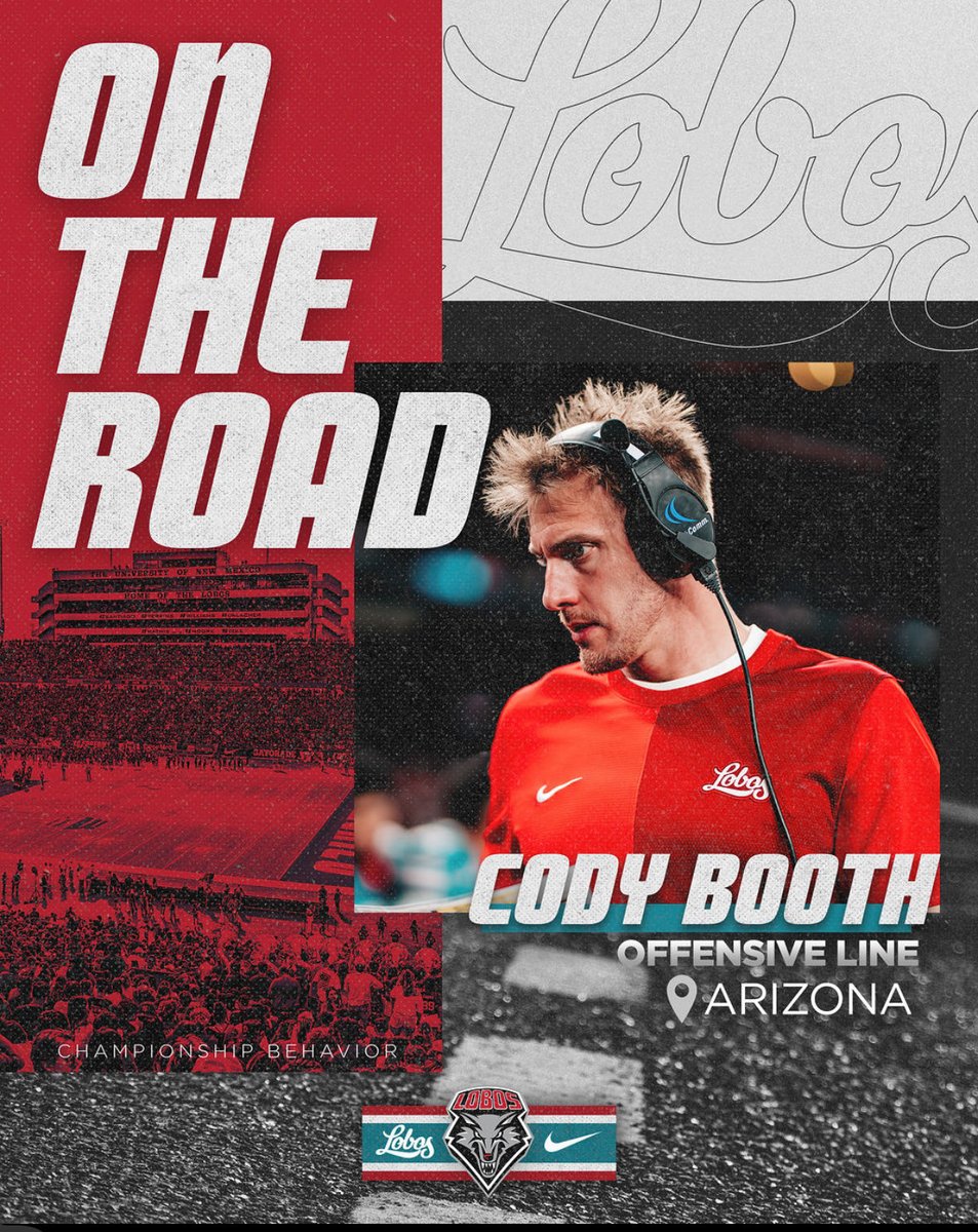 Boots on the ground! 
📍AZ ➡️NM  🐺🤘🆙
<a href="/UNMLOBOS/">New Mexico Lobos</a> <a href="/UNMLoboFB/">New Mexico Football</a>