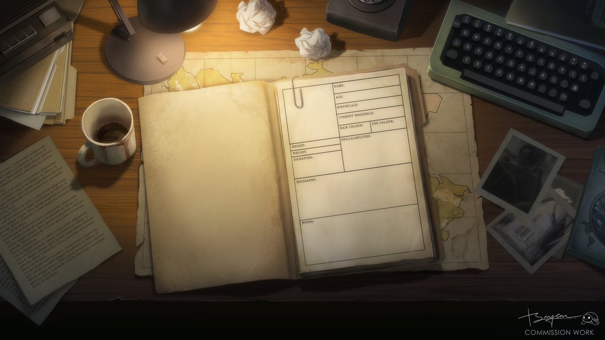 scribblesen_'s tweet photo. Detective Desk

Background art commission via @_VGen_ 

I'm a background artist open for hire!
#VGenOpen #commissionsopen #visualnovel https://t.co/BUfdQLmo3l