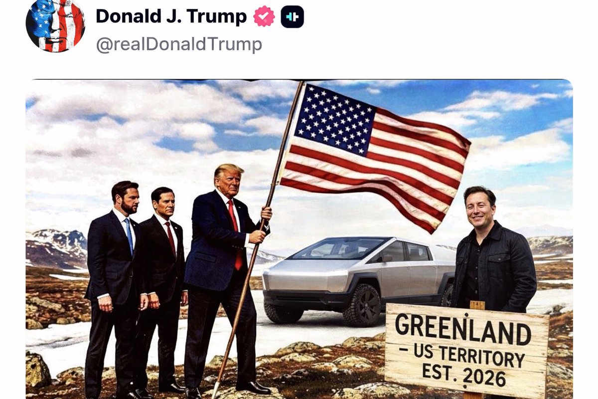 GJL2012's tweet photo. @WhiteHouse I love it, but this is the real photo we need… @elonmusk and @realDonaldTrump @POTUS https://t.co/2rbe5JK3Of